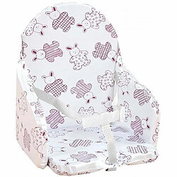 Looping Coussin de Chaise Haute Lapin Cassis