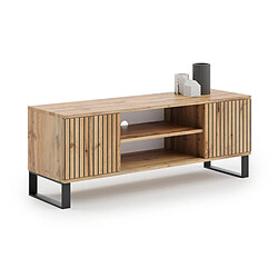 Kobi Meuble TV 155 cm décor bois design