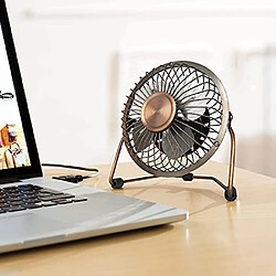 Acheter Ventilateur de Bureau USB Albert Austin, Petit Ventilateur pour Bureau / Ventilateurs de Bureau Usb / 4 Pouces, Ventilateur de Bureau de Refroidissement Portable Ventilateur Électrique Silencieux pour Bureau, Maison, Voiture