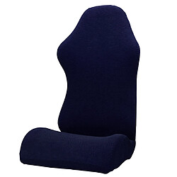 Housse De Protection Pour Fauteuil Pivotant Pour Ordinateur Extensible Bleu Marine pas cher