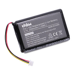 vhbw Batterie LI-ION 2000mAh compatible avec LOGITECH MX1000 MX 1000 Cordless Mouse remplace L-LB2