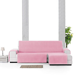 Avis Housse pour chaise longue accoudoir court droit Eysa LEVANTE Rose 100 x 110 x 290 cm