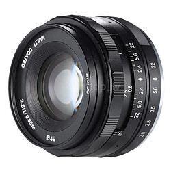 Meike Optics MK 50mm f2.0 Mise au Point Manuelle de l'objectif pour MFT