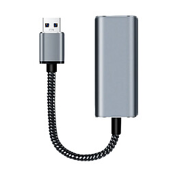 Universal USB C USB C à RJ45 LAN Pro Samsung S10/S9/Note20 Type C Carte réseau USB Ethernet | Hub USB (noir)