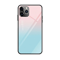 Wewoo Coque Rigide Pour iPhone 11 Pro Coloré En Verre Peint Ciel Bleu