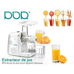 Desineo Slow Juicer 80t/min extracteur pour Jus de fruit et de légumes avec râpe offerte