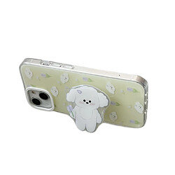 General Coque pour téléphone portable, adaptée pour iPhone 11 Coque pour téléphone portable, coque fine pour iPhone, motif créatif pour chiot, coque pour téléphone portable avec support, antidérapante et antichoc.