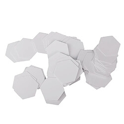 100 pièces hexagonales anglais papier piecing quilting modèles artisanat 10mm