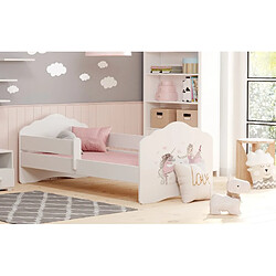 Kobi Lit enfant FALA BAR 160x80 Princesse avec matelas