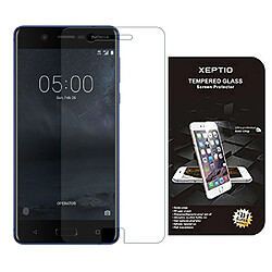 Nokia 8 Sirocco 4G : Protection d'écran en verre trempé - Tempered glass Screen protector 9H premium / Films vitre Protecteur d'écran Nokia8 Sirocco smartphone 2018 - Version intégrale avec accessoires - XEPTIO