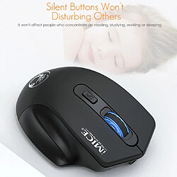 Acheter Yonis Souris Sans Fil Silencieuse Rechargeable 1600 DPI