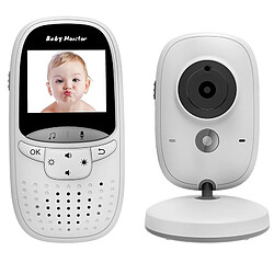 Babyphone Camera Sans Fil Avec Vision Nocturne Et Parle-Retour Gris YONIS