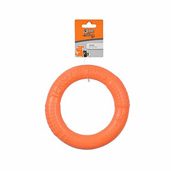 Paris Prix Jouet pour Chien Anneau Eva Fitness 17cm Orange