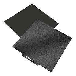 Avis Plateforme d'impression PEI texturée/lisse noire double face Creality 235 x 235 mm