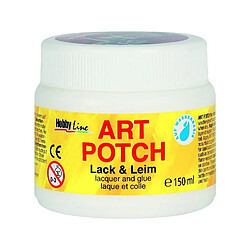 KREUL Vernis et colle de serviette ART POTCH, mate, 150 ml ()