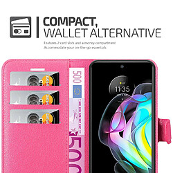 Acheter Cadorabo Coque Motorola EDGE 20 Etui en Rose