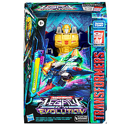 Hasbro Robot Articulé Metalhawk Transformers Legacy Evolution et Accessoires de Combat Multicolore pas cher