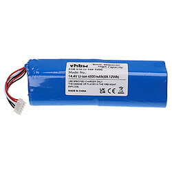 vhbw Batterie remplacement pour Ecovacs 201-1913-4200, S10-Li-144-5200 pour aspirateur, robot électroménager (4800mAh, 14,4V, Li-ion)