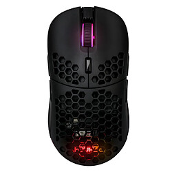 GEAR4U Souris gamer noire sans fil RGB Fourze GM900 - 16000 dpi - Ambidextre - Boutons interchangeables