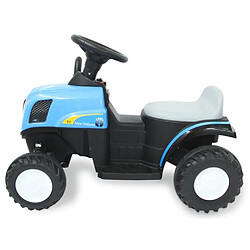 Acheter Jamara Ride-on tracteur New Holland avec remorque bleu 6V