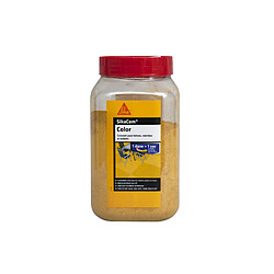 Colorant en poudre pour ciment, chaux et plâtre SIKA SikaCem Color - Jaune - 400g