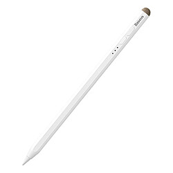 Baseus Stylet 2 en 1 Actif iPad avec Capuchon Passif Universel Autonomie 11H Blanc