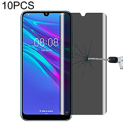 Wewoo Film de verre trempé Pour Huawei Honor Play 8A 10 PCS 9H Dureté de la Surface Protection de l'écran anti-reflets de 180 degrés