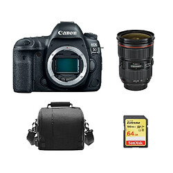 CANON EOS 5D IV + EF 24-70mm F2.8L II USM + 64GB SD card + camera Bag