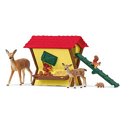 Schleich Farm World Cabane des animaux de la forêt