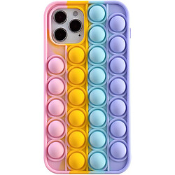 Universal Push Pop Bubble Rainbow Silicone Case pour iPhone 11 Pro