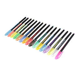 Avis Marqueurs De Stylos Gel De Couleur Néon Scintillante Stylo Lumineux Fluorescent 16 Couleurs