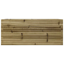 Acheter vidaXL Jardinière 110x60x46 cm bois de pin imprégné