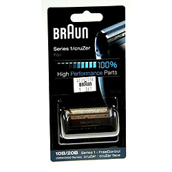 Grille de rasage 10b pour rasoir braun