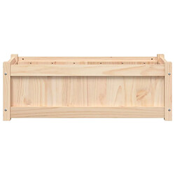 Acheter vidaXL Jardinière d'extérieur 90x31x31 cm bois de pin massif