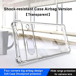 Coque en TPU IMAK transparent, antichoc, airbag quatre coins pour votre Google Pixel 7 5G - transparent