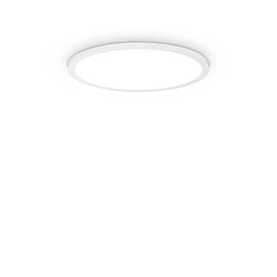 Ideal Lux 45cm Semi Plafonnier LED Intégré Blanc, 3000K, IP40