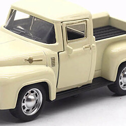 Avis 1/32 Modèle De Voiture En Alliage Haute Simulation Camions Véhicule Moulé Sous Pression Jouet Beige