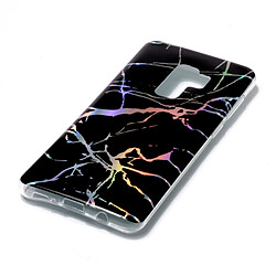 Avis Wewoo Coque noir pour Samsung Galaxy S9 + couleur marbre Texture souple TPU étui de protection arrière