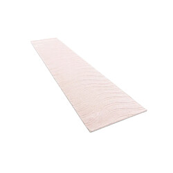 Vidal Tapis de couloir en laine 394x84 rose Darya