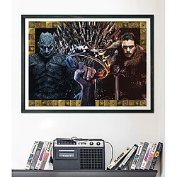 Clementoni Game of Thrones 1000 pièces, Fantaisie, Film, Puzzle Netflix, Divertissement pour Adulte-fabriqué en Italie, 39652, Multicolore, Medium pas cher