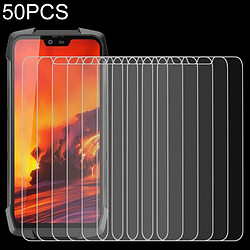 Wewoo Protection 50 PCS pour Blackview BV9700 Pro 2.5D Film de verre trempé non plein écran