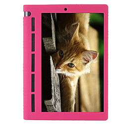 Coque en silicone anti-rayures rose pour votre Lenovo Yoga Tab 3 10 T3-X50/YT3-X50F/YT3-X50M/YT3-X50L