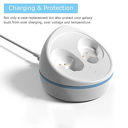 Wewoo Base de chargement pour écouteurs sans fil Bluetooth Galaxy Buds blanc pas cher