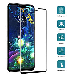 Wewoo Film de verre trempé de plein écran 25 PCS 9H 3D pour LG V50 ThinQ 5G