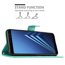 Acheter Cadorabo Coque Samsung Galaxy A8 2018 Etui en Turquoise