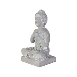 The Home Deco Factory Bouddha assis ciment 27 cm.