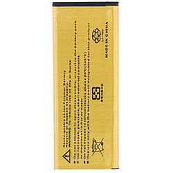 Avizar Batterie de Haute Capacité 4200 mAh pour Samsung Galaxy Note 4 - Doré