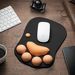 Wewoo Tapis de souris de en silicone antidérapant forme de griffe de chat lente pas cher