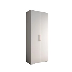 Abiks Meble Armoire Inova 3 À Portes Battantes 236,7/100/47 2 Portes (bianco/d’oro)