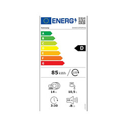 Lave-vaisselle Samsung DW60CG550FWQET 60 cm